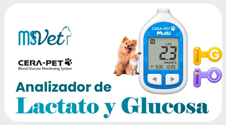 Analizador de Glucosa y Lactato CERA-PET MULTI